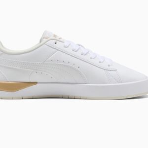 Puma Jada Classic Day/Night Sneakers- White/Puma Gold